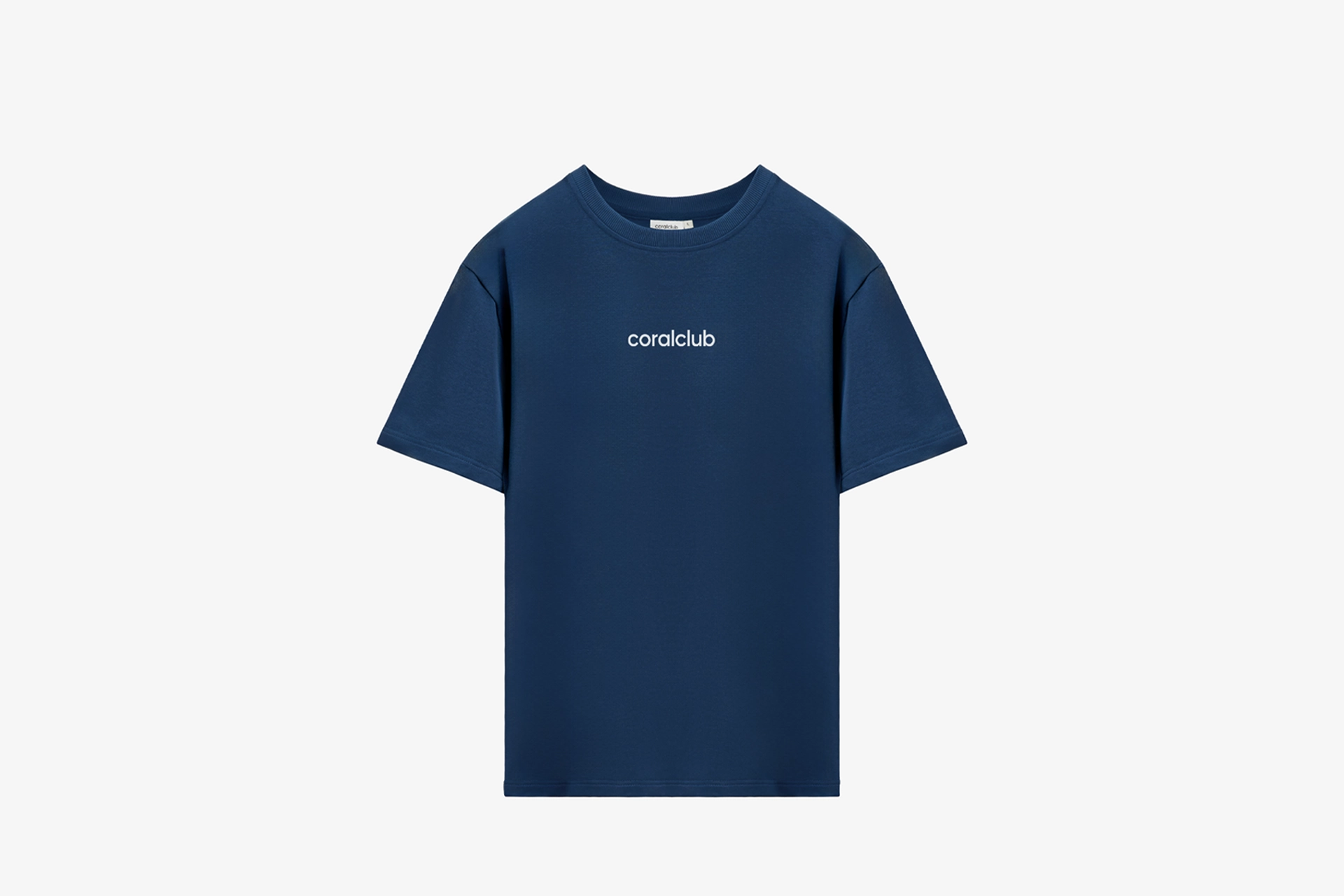 Футболка унисекс, темно-синяя